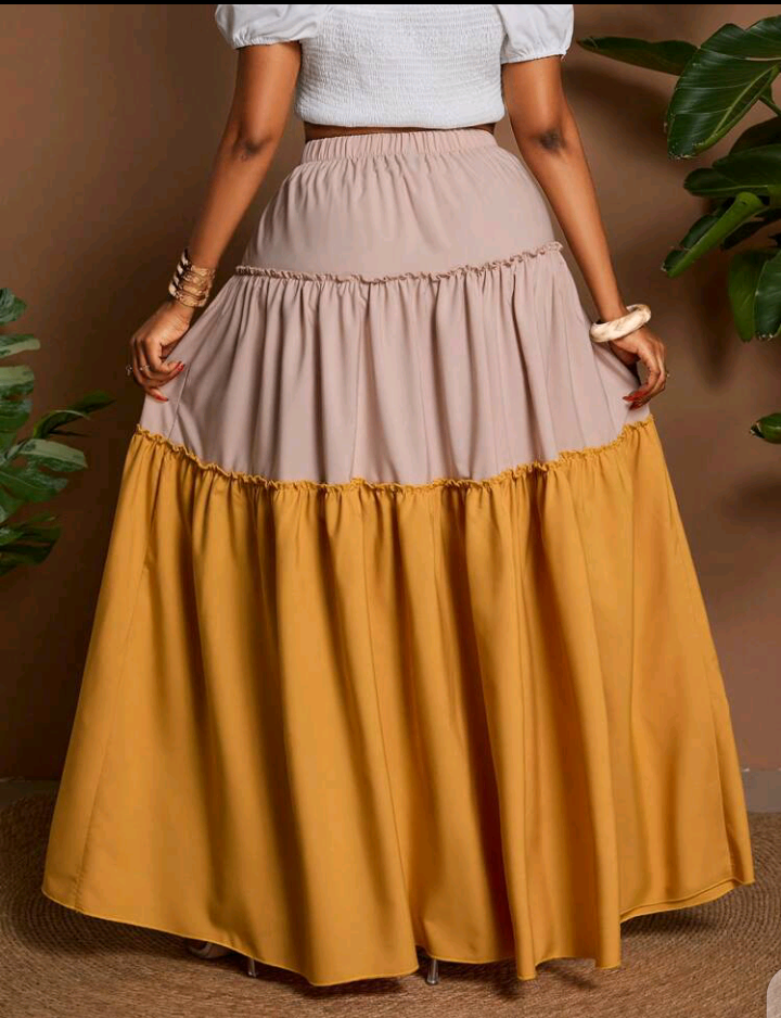 Jupe longue bohème tendance