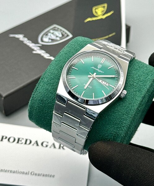 Montre Homme Quartz Émeraude