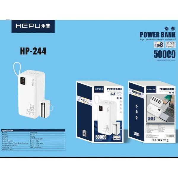 Power Bank 5000mAh HEPU