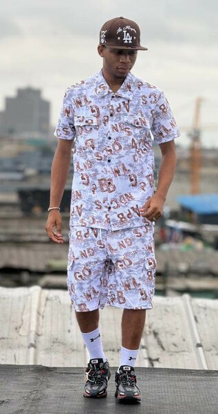 Ensemble streetwear imprimé