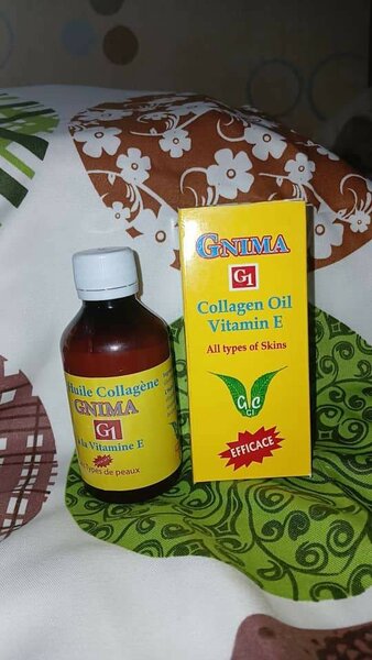 Huile collagène à la vita E