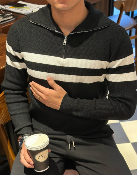 кофта черная мужская