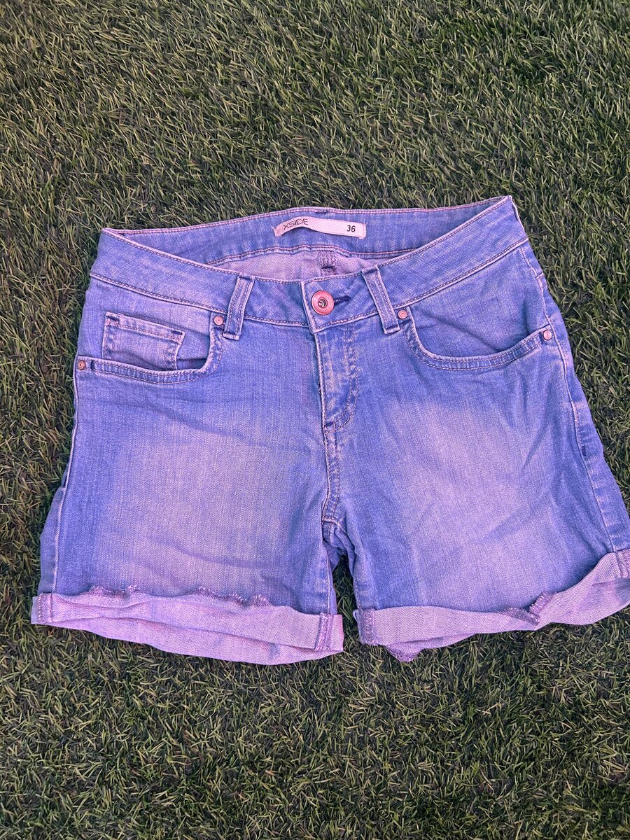 Shorts en jean décontractés