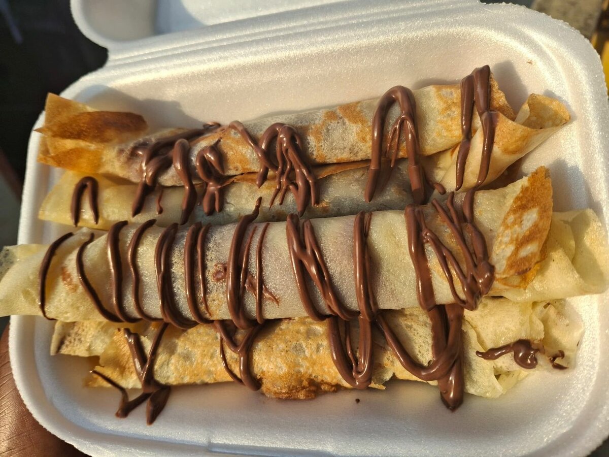 Crêpes 5 au nutella