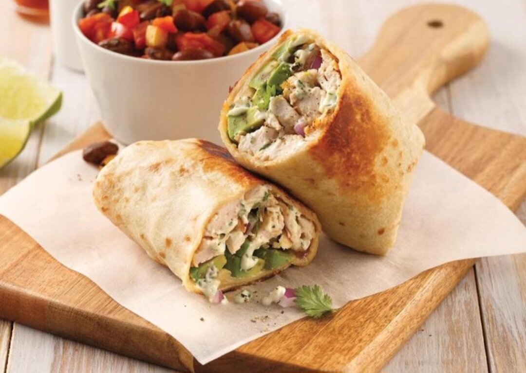 Burrito au Poulet et avocat