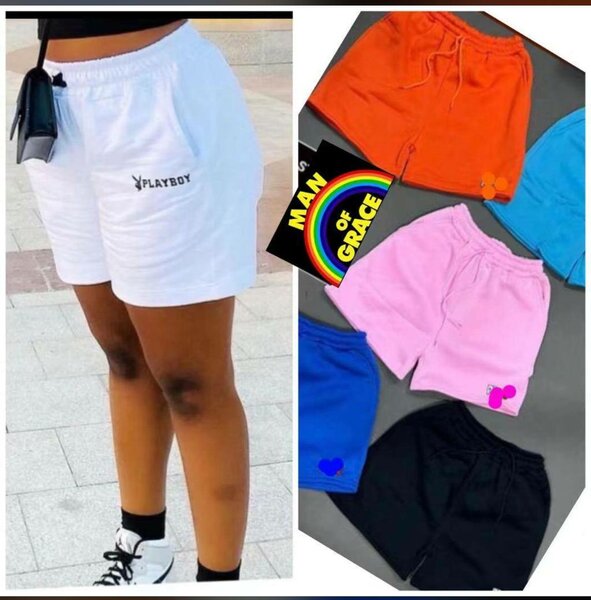 Shorts en coton colorés