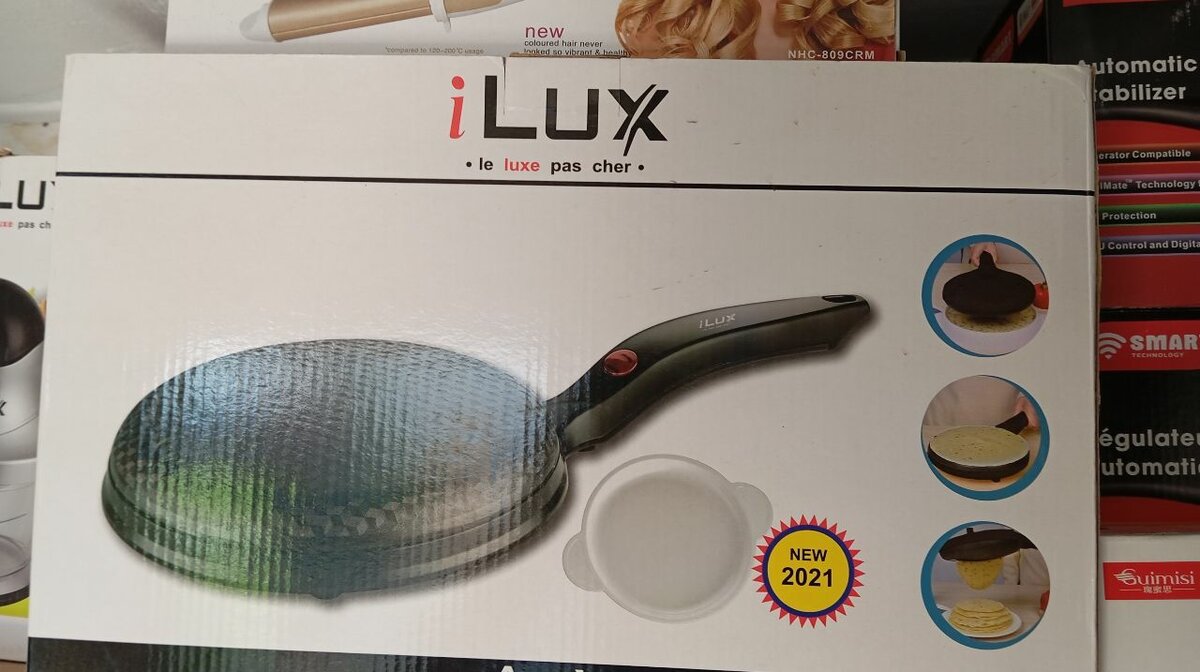 iLux Crêpière Antiadhésive