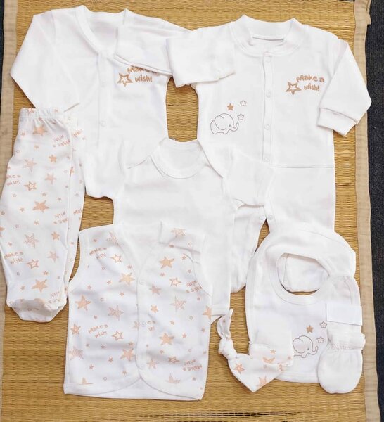 Ensemble pour bébés de 0 à 4 mois, en coton 