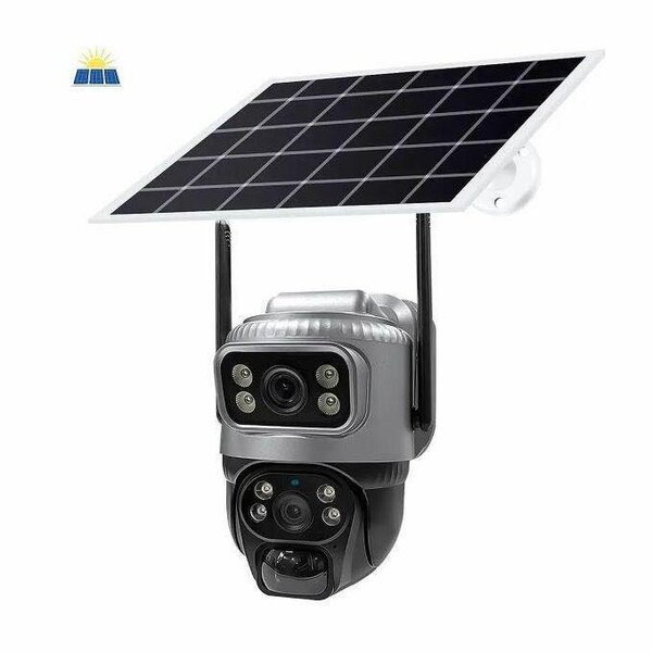 Caméra Solaire Extérieure HD