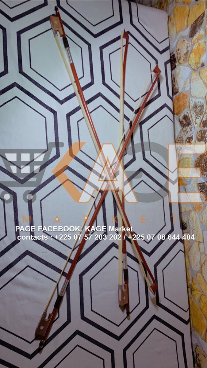 Archet et housse de violon