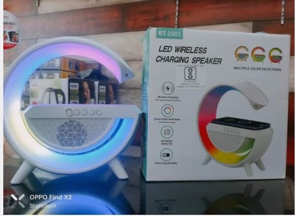 Other smart bluetooth speaker with wireless charger and LED