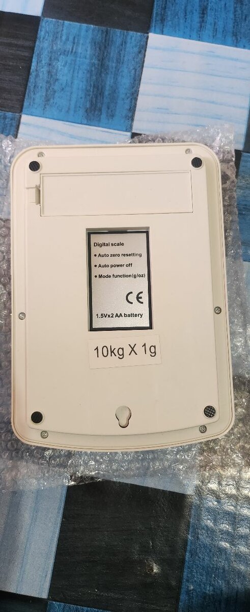 Balance de cuisine numérique 10kg