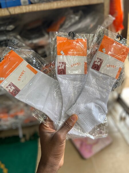 3Chaussettes de sport blanches