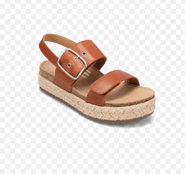 Sandales en cuir avec support