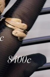 Стильное кольцо золотое