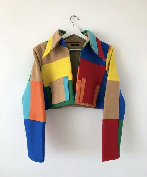 Veste Patchwork Colorée
