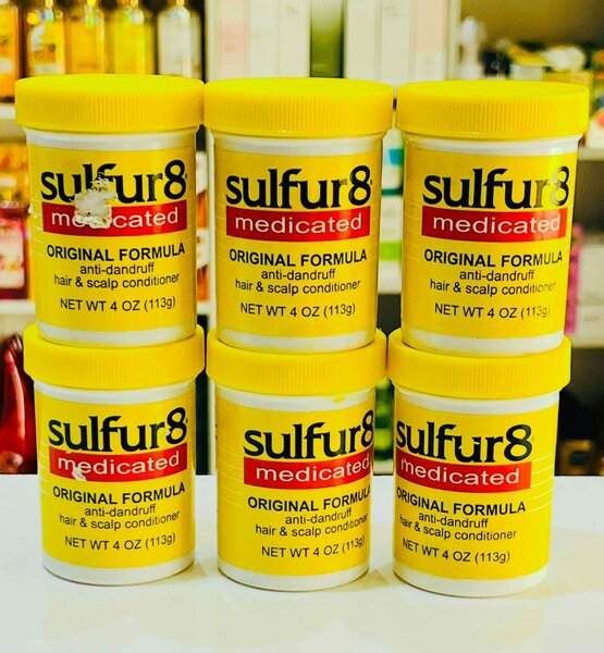 Sulfur 8 Medicated Regular Formula Anti-Dandruff Hair and Sc