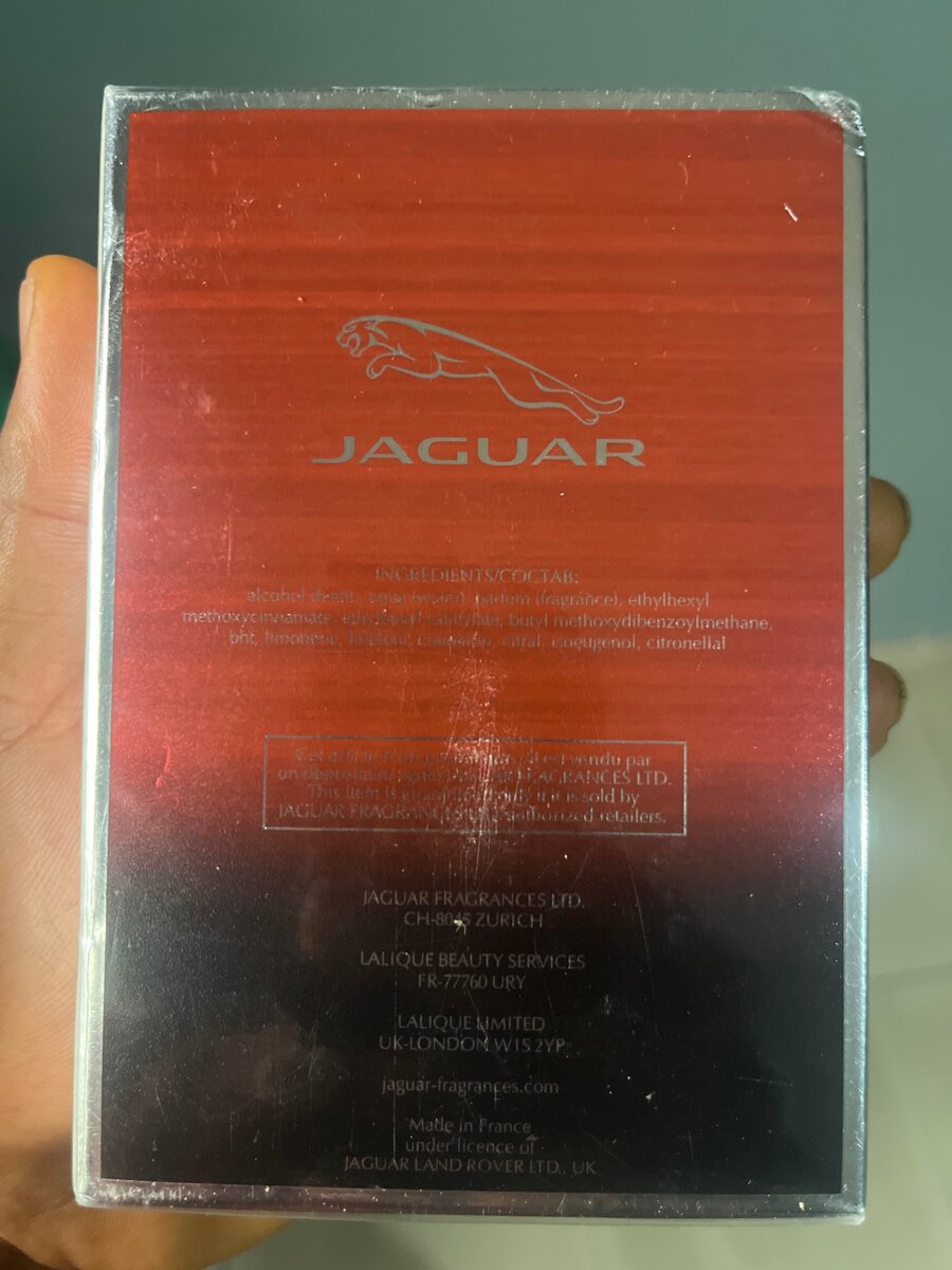 Jaguar classic red
