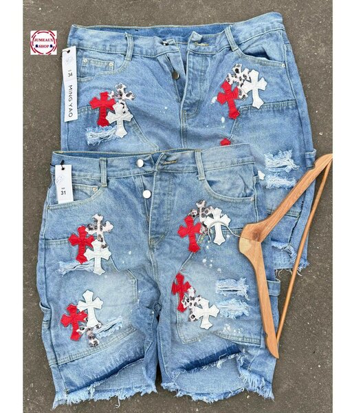 Shorts en jean décontractés