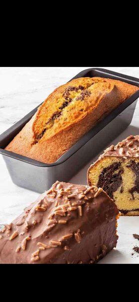 Barre de cake vanille et choco