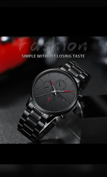 Montre Homme Élégante Noire