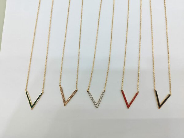 Elegant V-Shaped Necklaces