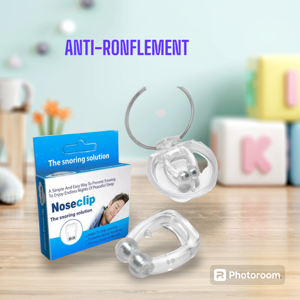 Anti-ronflement pince-nez