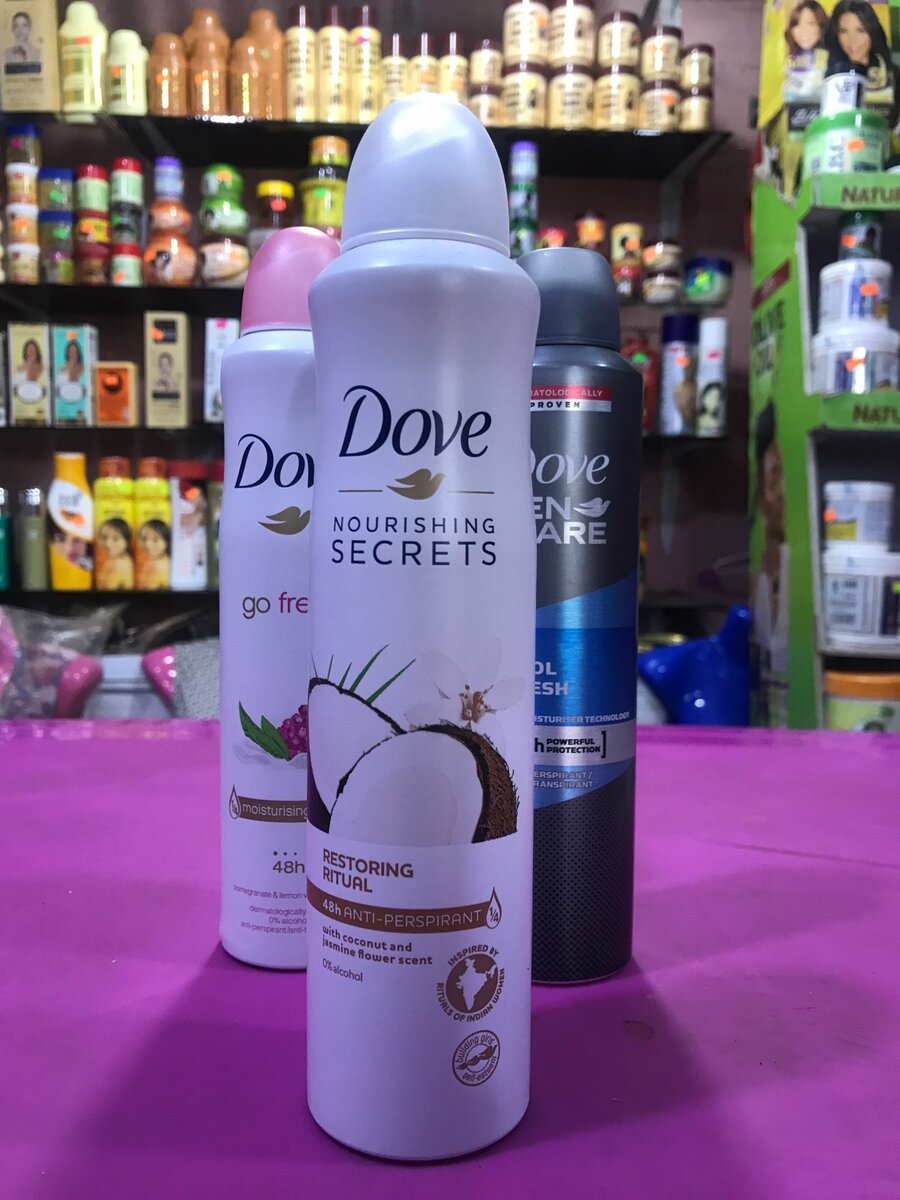 Dove sure spray