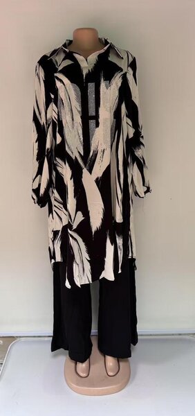 Tenue élégante noir et blanc