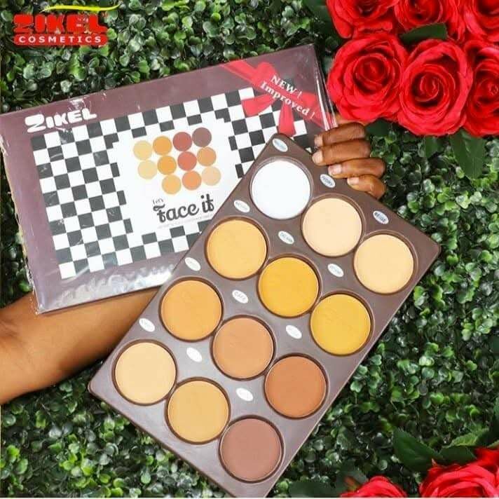 Palette de poudre zikel