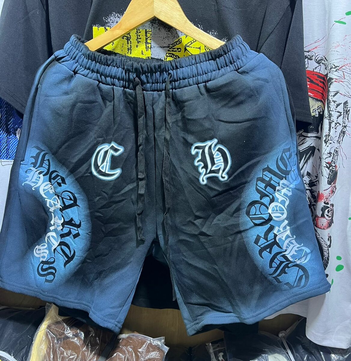 Shorts de sport à motifs