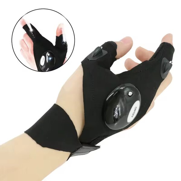 Gants LED de travail main libre