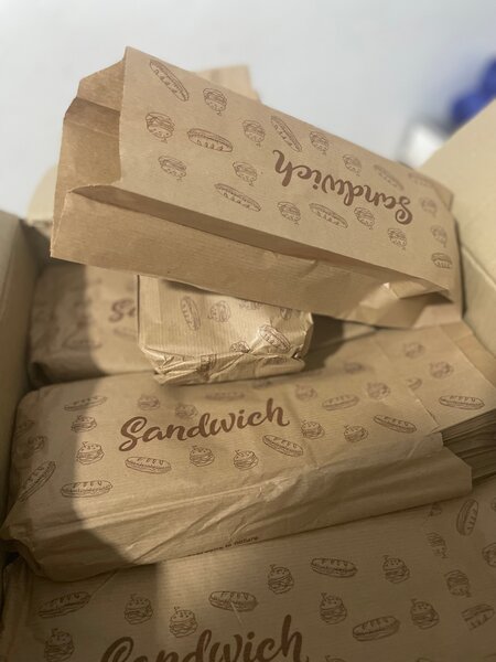Sachets de sandwichs en papier