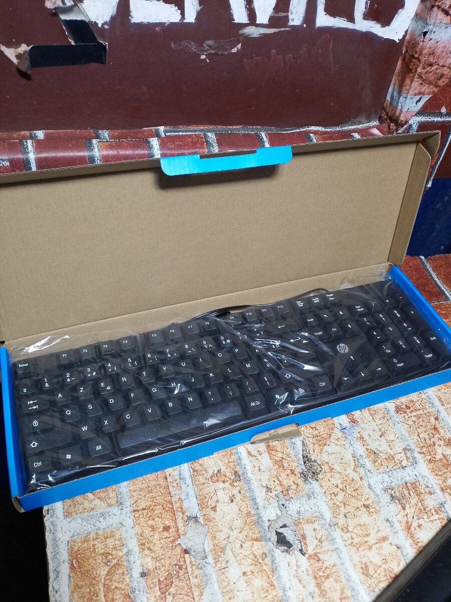 Clavier HP k1500 filaire noir