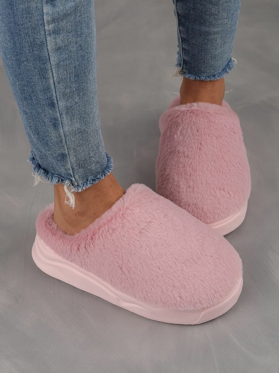 Pantoufles en Peluche Femmes