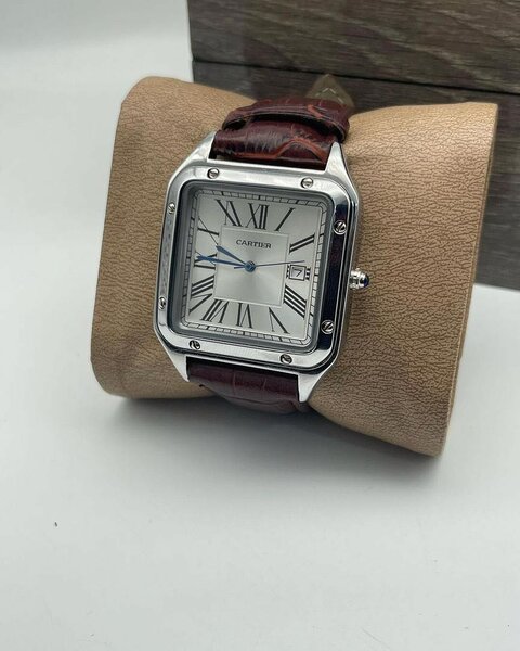 Cartier leather watch