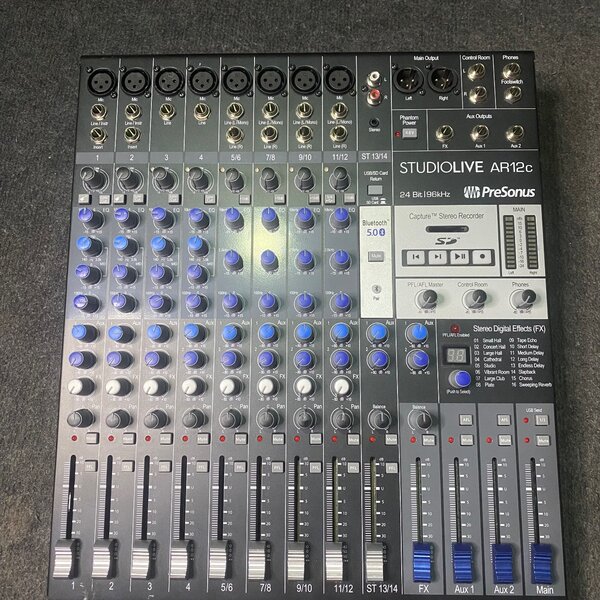 Presonus STUDIOLIVE AR12c 12-channel Mixer