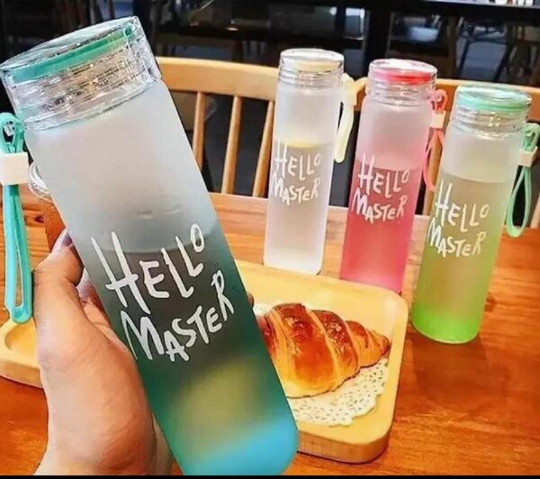 Bouteille d'eau Hello Master