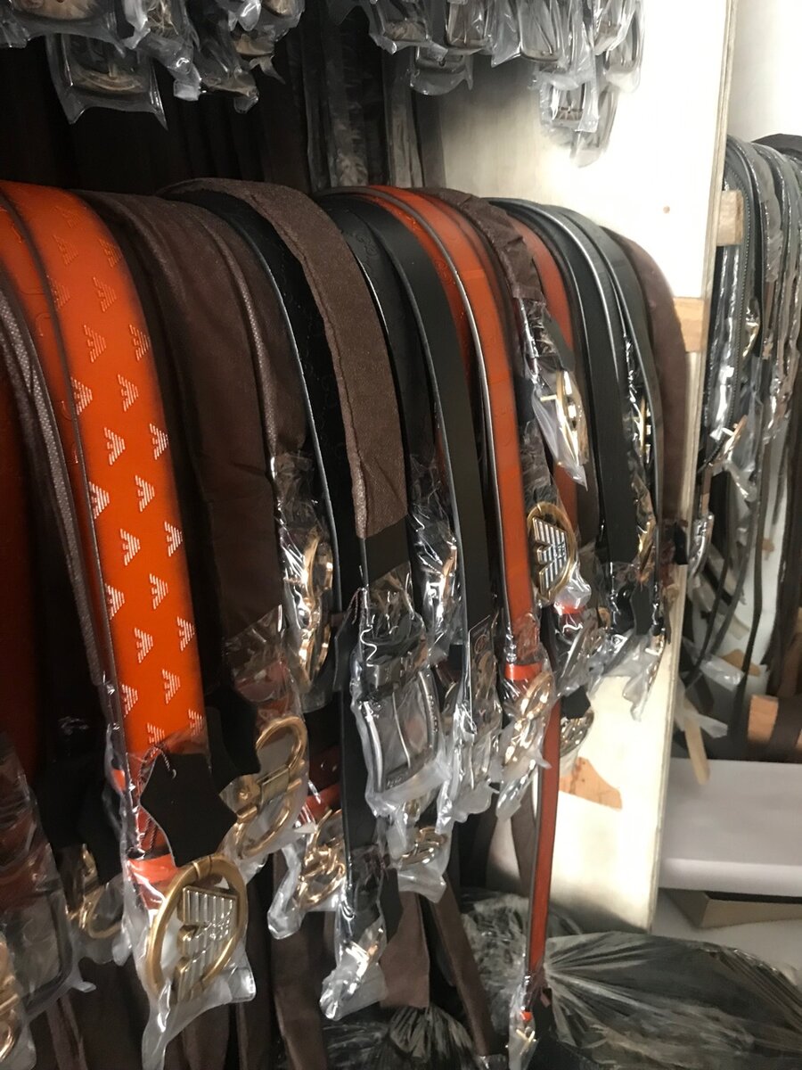 100% leather belt