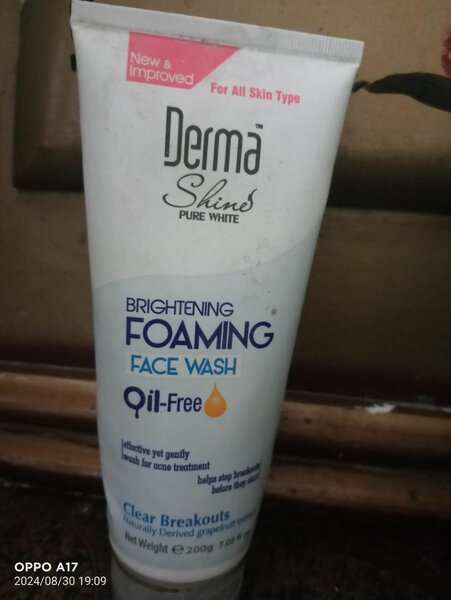 Derma Shine Foming Face Wash original