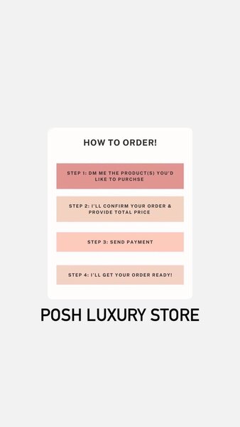 Posh luxury store