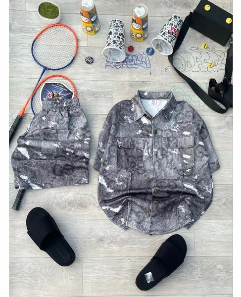 Ensemble Chemise Imprimée