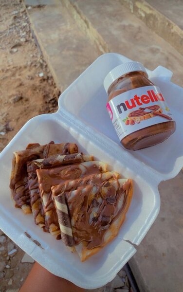 Crêpes gourmandes au Nutella