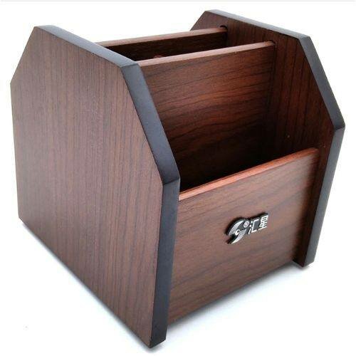 Organisateur Bureau Bois Élégant