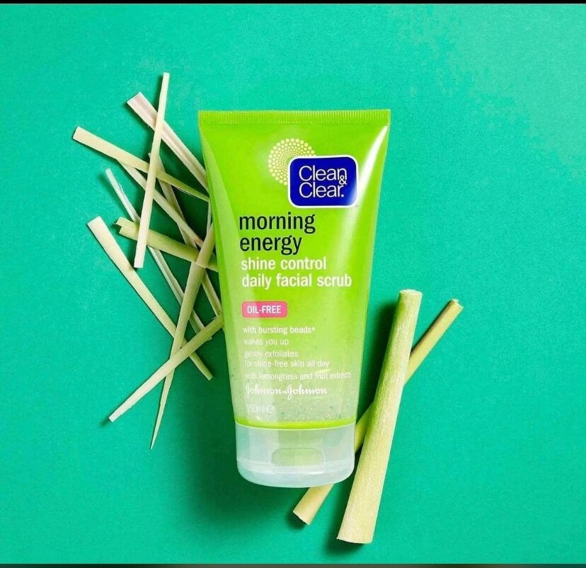 Clean &clear facial scrub