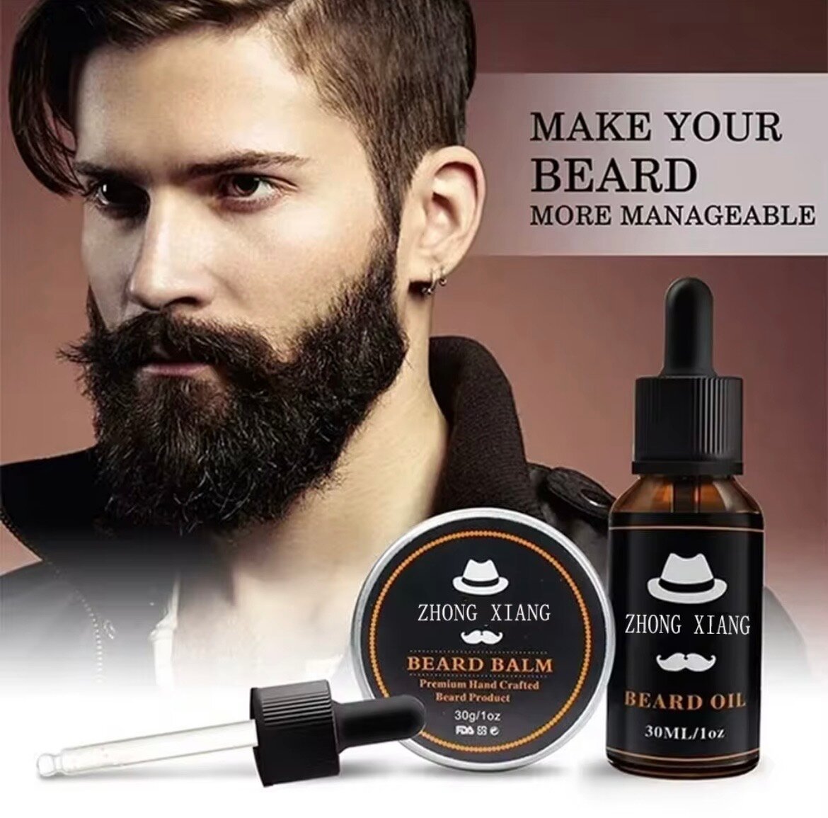 Zhong Xiang Huile à Barbe