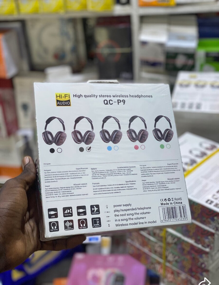 Colorful Wireless Headphones