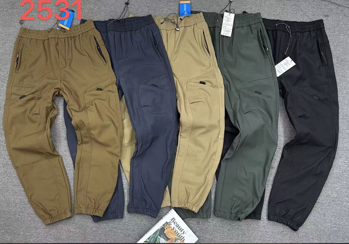 Pantalons cargo décontractés homme