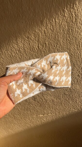 Bandeau et noeud pour cheveux et mèches