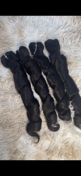 Lot de mèches bouncy+closure